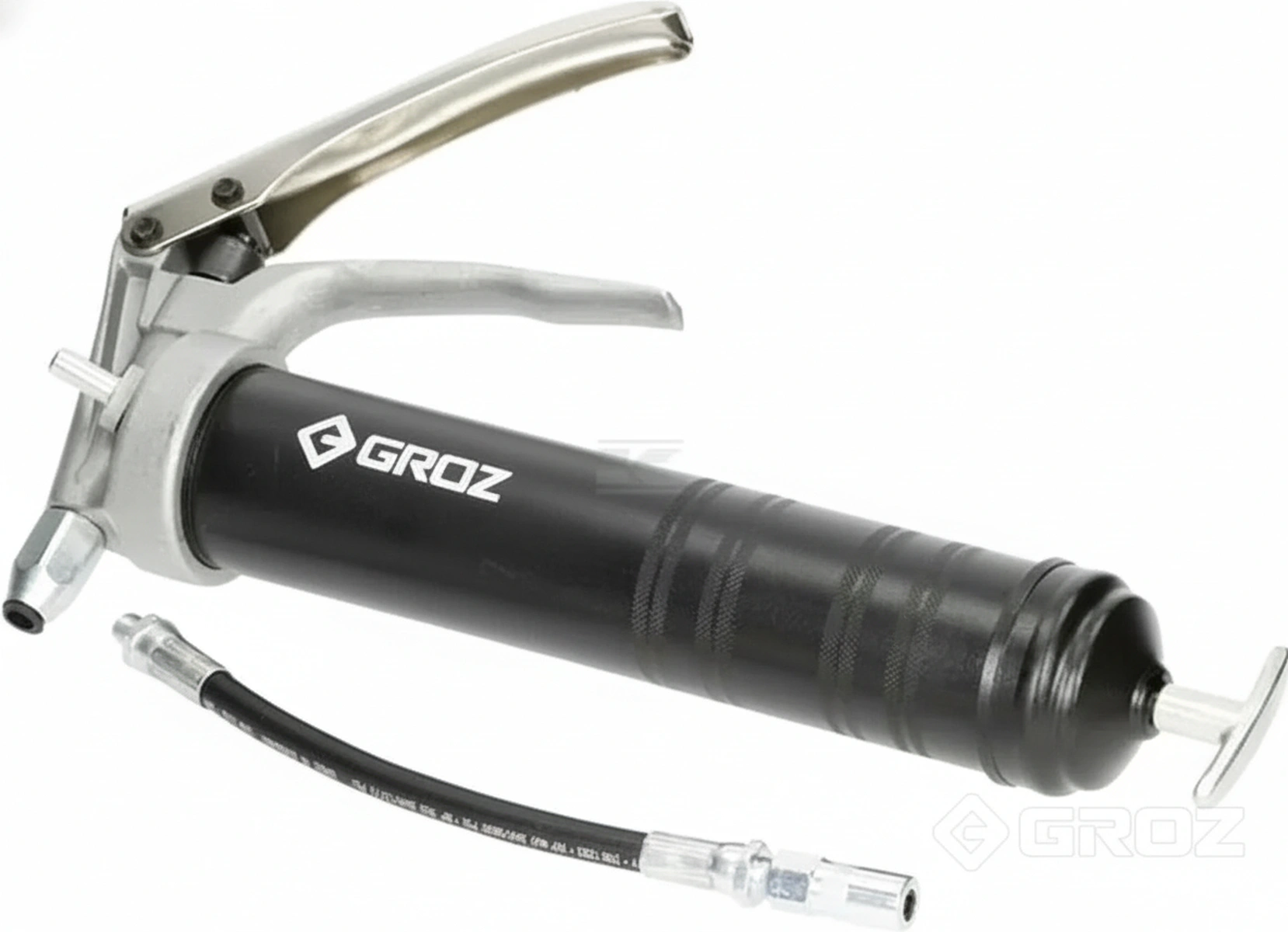 Kramp - 43062GROZ - Fettpresse, Pistolengriff Mit Flexiblen Schlauch, Groz