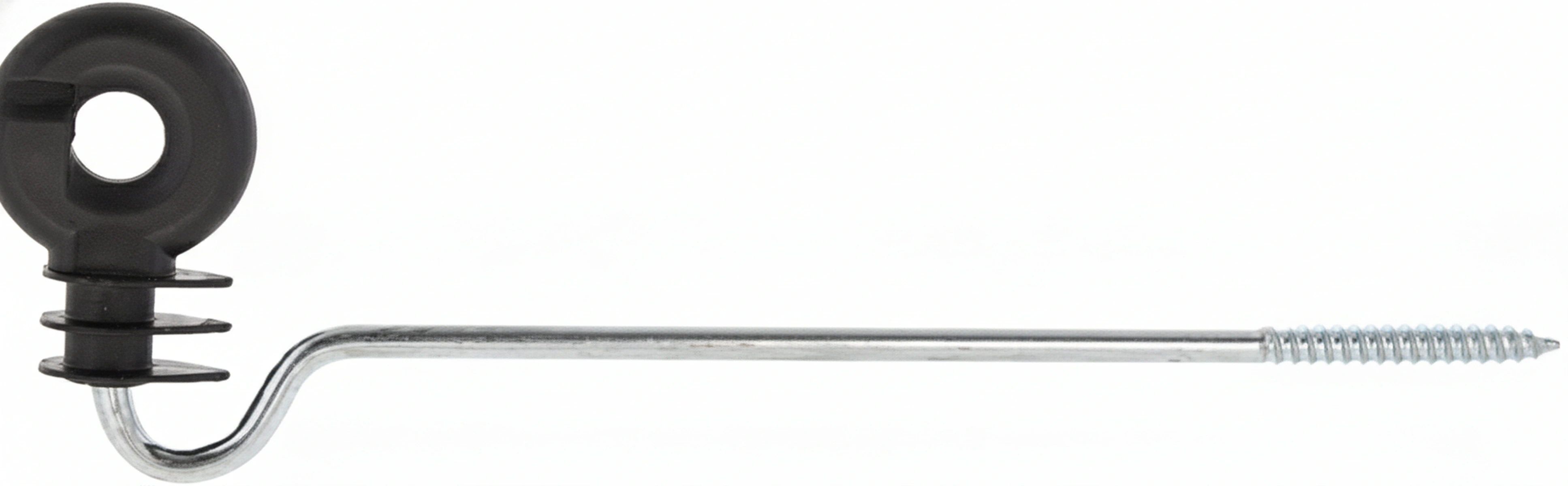Kramp - 44310151 - Versetzter Ringisolator Schwarz Schraubenlaenge 220mm 15 Stueck Ako