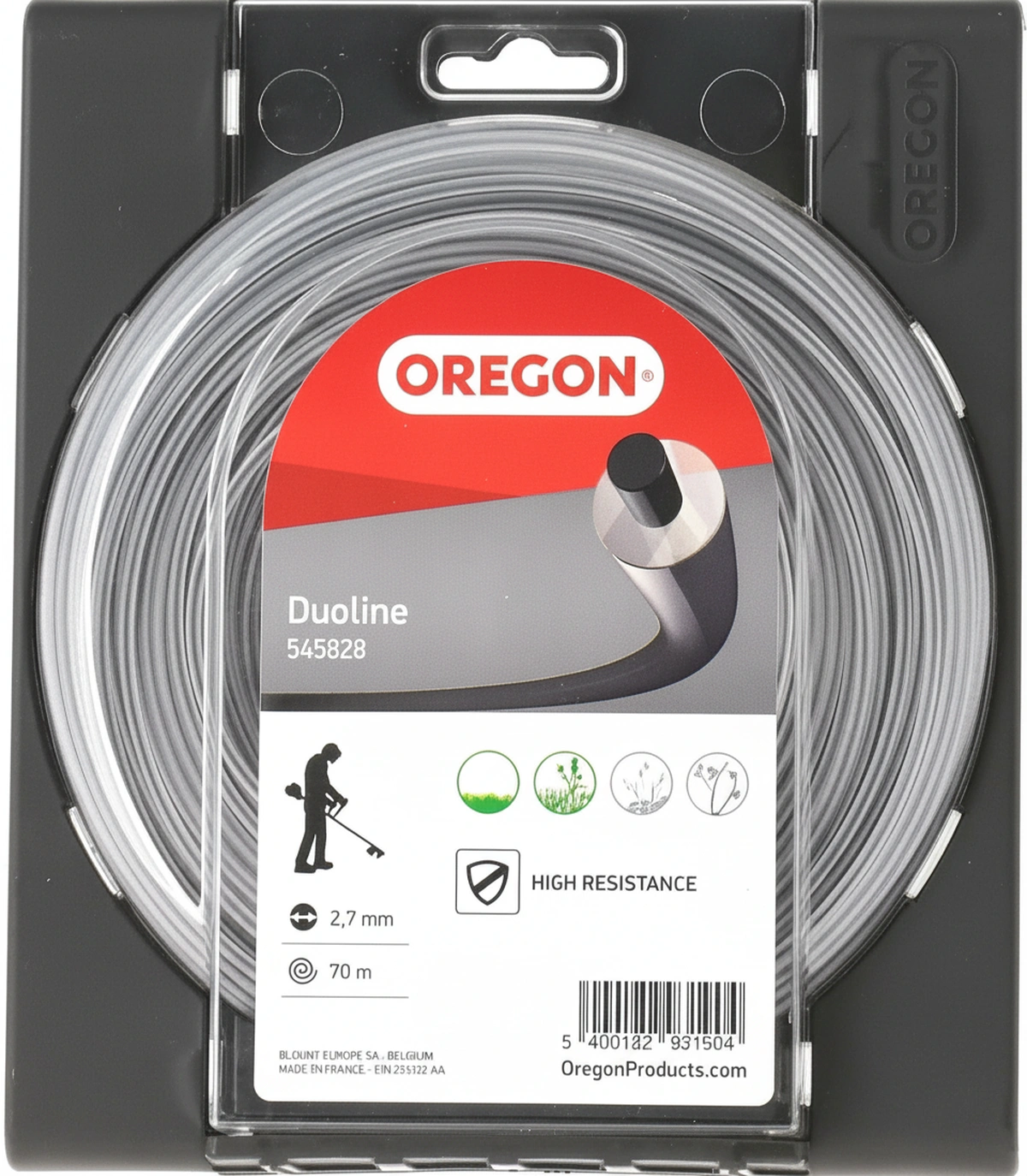 Kramp - 545828E - Nylon Duoline 2.7mm x 70m