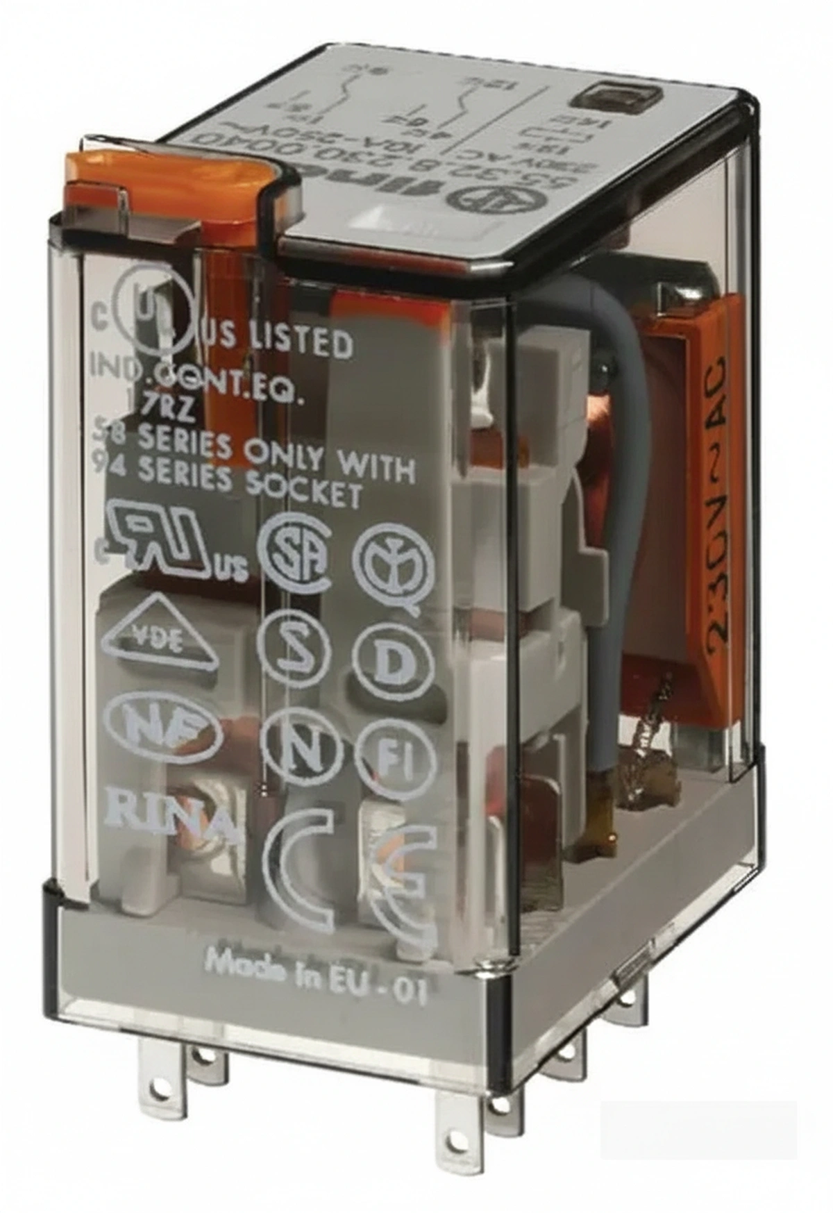 Kramp - 553280240054 - Relais 2-P 24V/AC