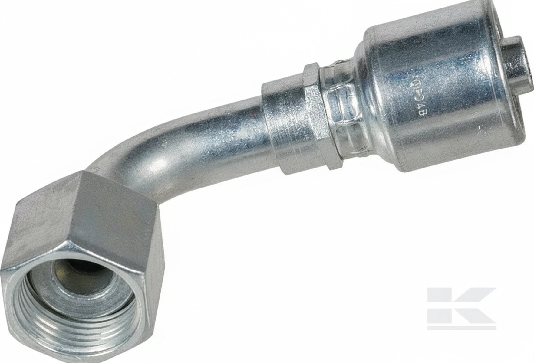 Kramp - 6G8FFORX90M - Einsteckstueck 90° DN10-13/16ORFS