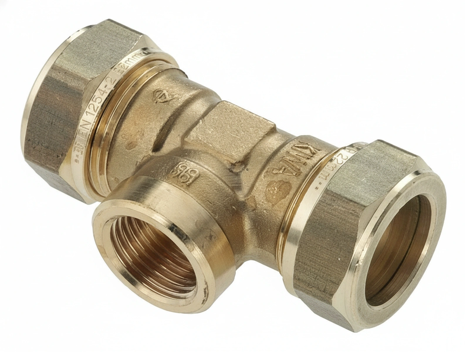 Kramp - 82640 - T-Stueck 22mmx1/2"x22mm