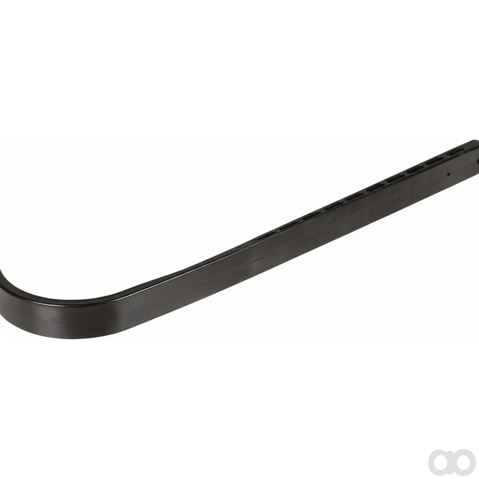 Kramp - 942280 - HDPE Schwarzer Kunststoffgleiter Stahl