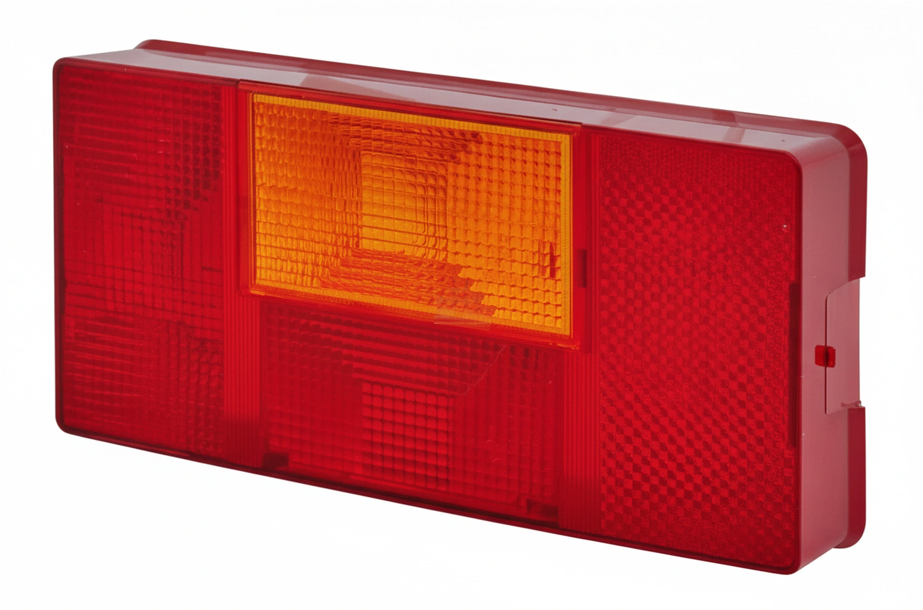 Kramp - 9EL136819011 - Lichtlinse, Bernsteinrot, Rechteckig Hinten/Stangen Hella – Links