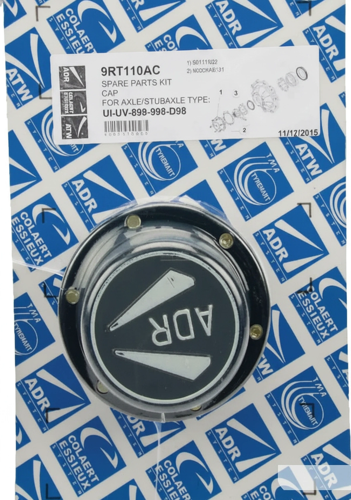 Kramp - 9RT110AC - Achsdeckelsatz Diameter 110