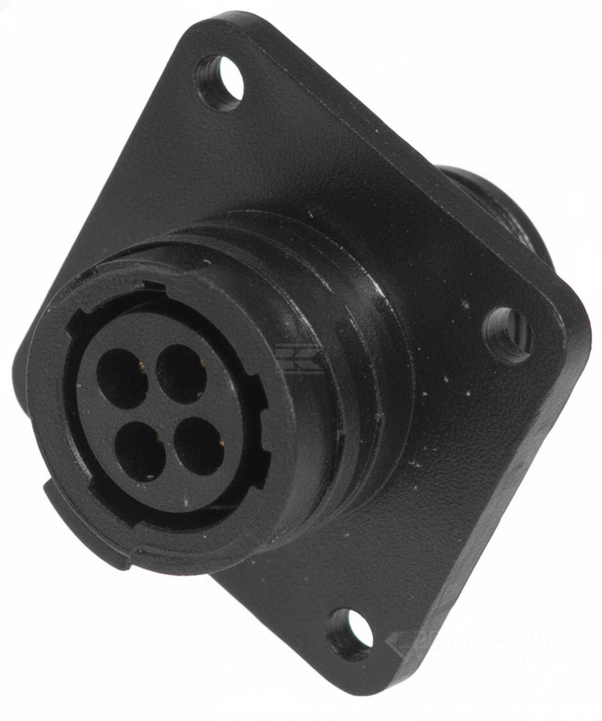 Kramp - AMP206430 - Chassis-Steckdose 4 P. R-Weiblich CPC