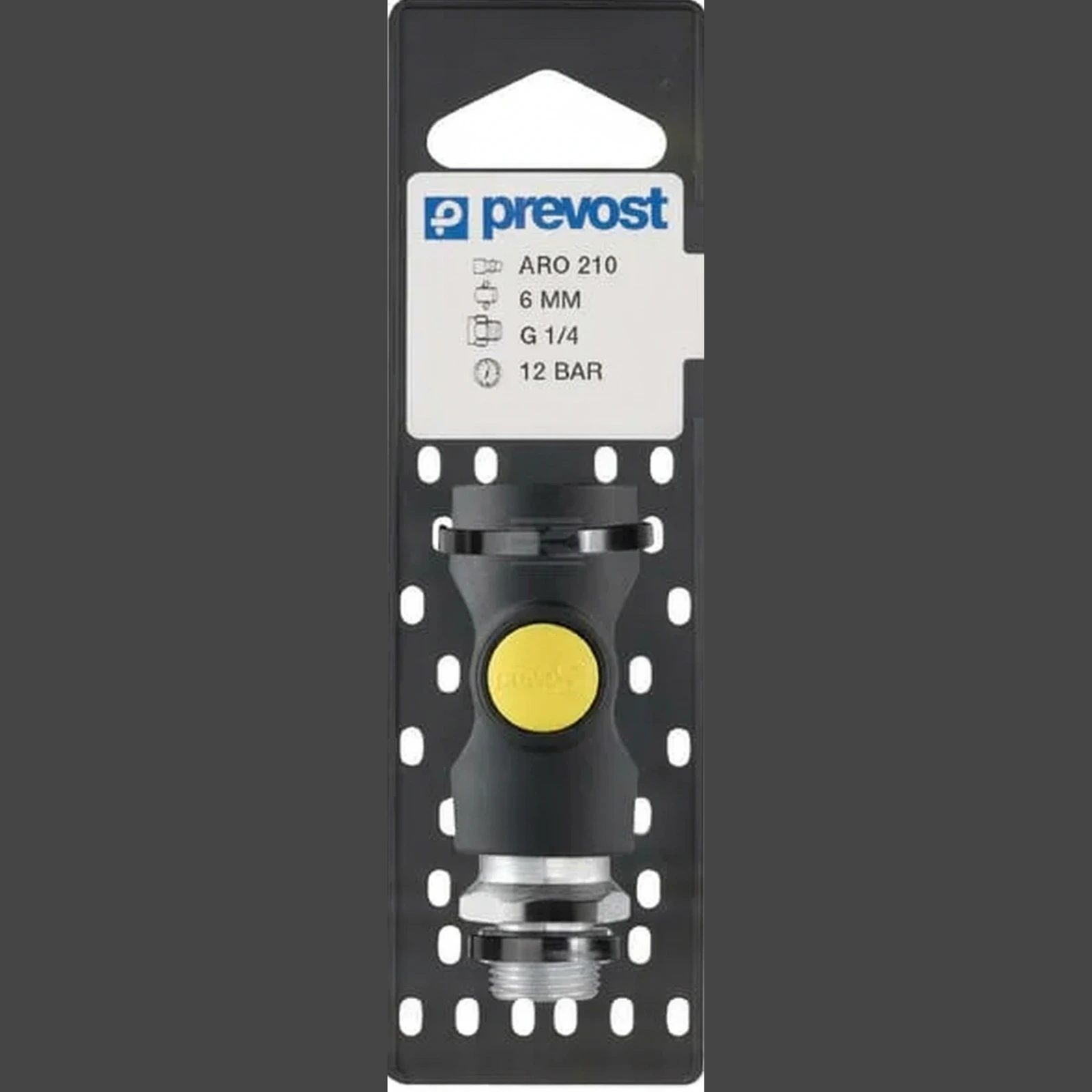Kramp - ASI061153P001 - Schnellloesende Sicherheitskupplung 1/2" BSP maennliches Gewinde