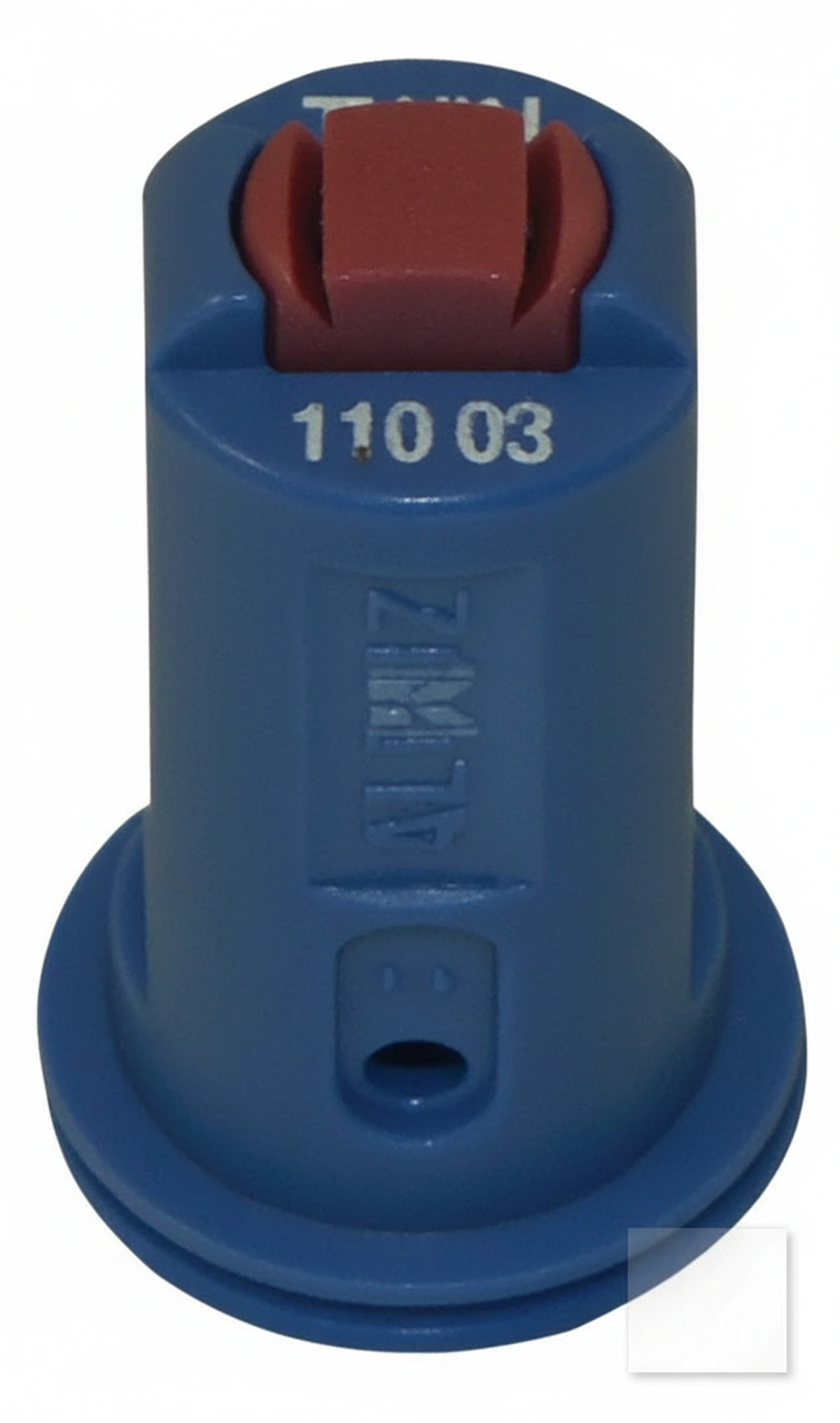 Kramp - AVITWIN11003 - Luftinjektion Doppelflachstrahlduese AVI TWIN 110° 03 Blaue Keramik Albuz