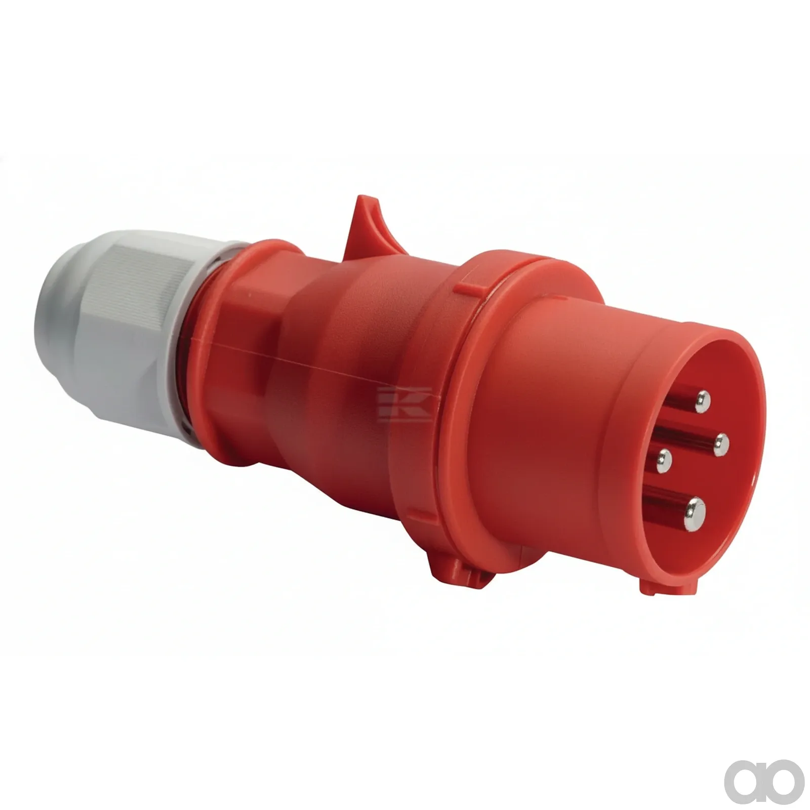 Kramp - B022053 - CEE-Stecker 16A 4P 400V IP44 QC, Phaseninverter