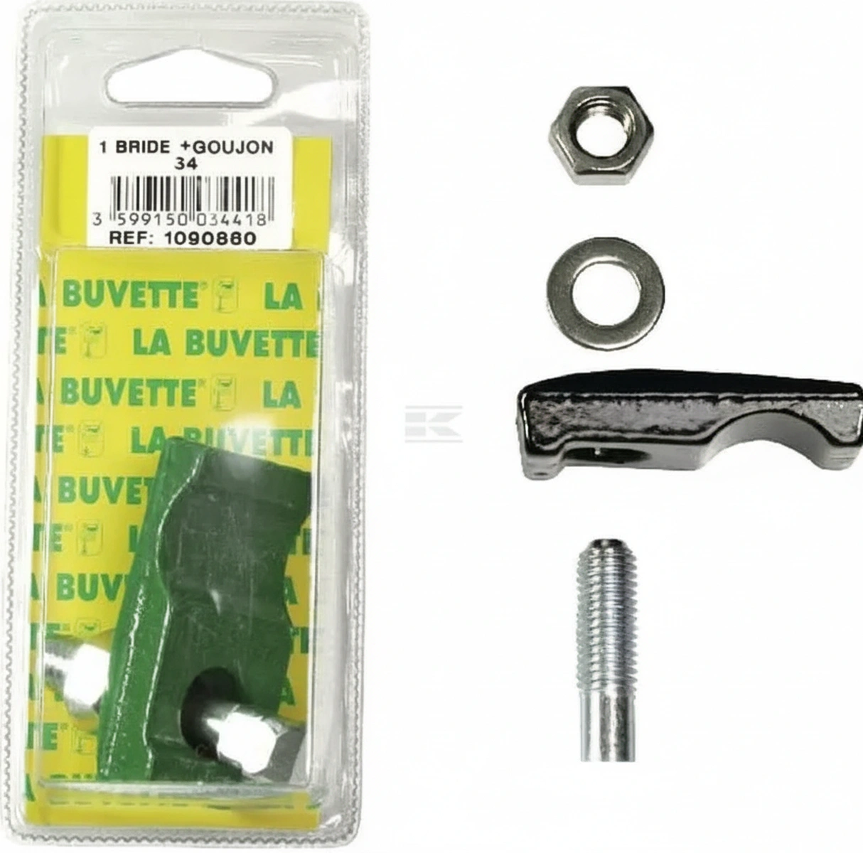 Kramp - BU1090860 - Flansch- und Bolzensatz 1 S4