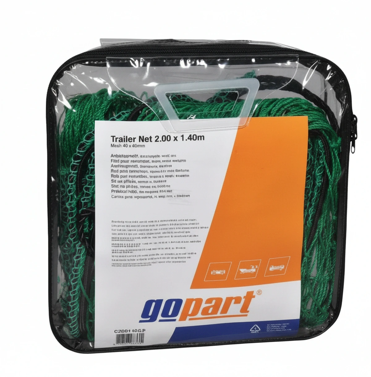 Kramp - C350200GP - Anhaengerladungsnetz 3,50x2,00m, Gopart