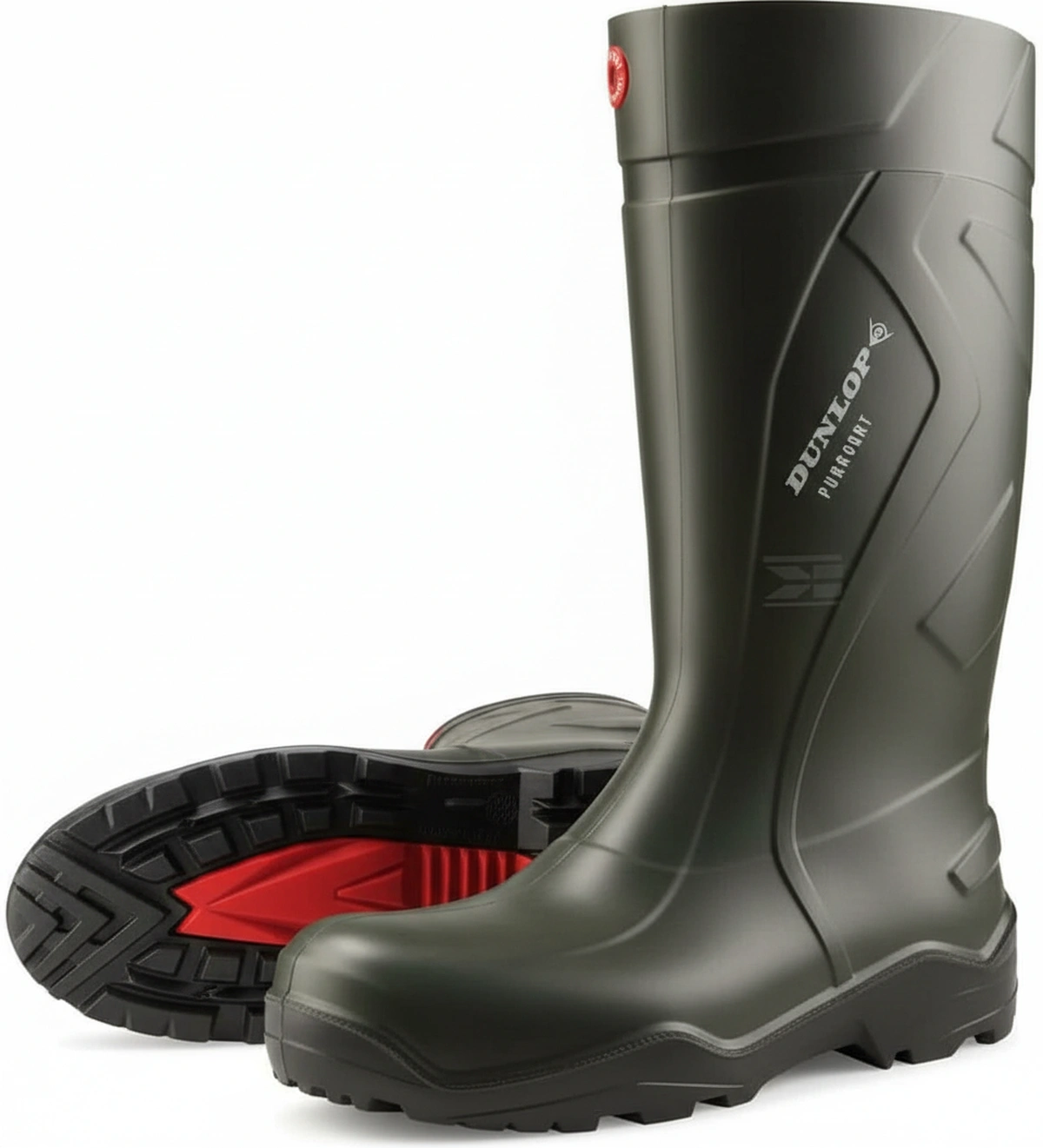 Kramp - C76293344 - Stiefel Gruen, Klasse S5, Groesse 10 Wellingtons Purofort® Dunlop