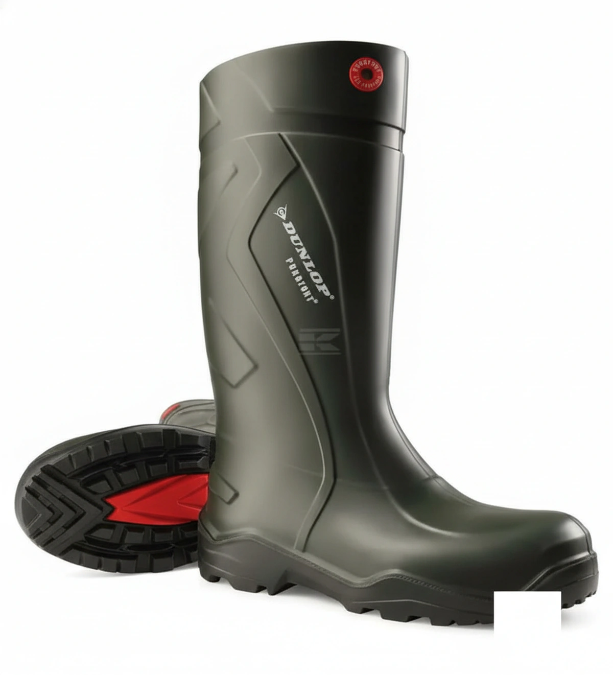 Kramp - C76293346 - Stiefel Gruen, Klasse S5, Groesse 11 Wellingtons Purofort® Dunlop