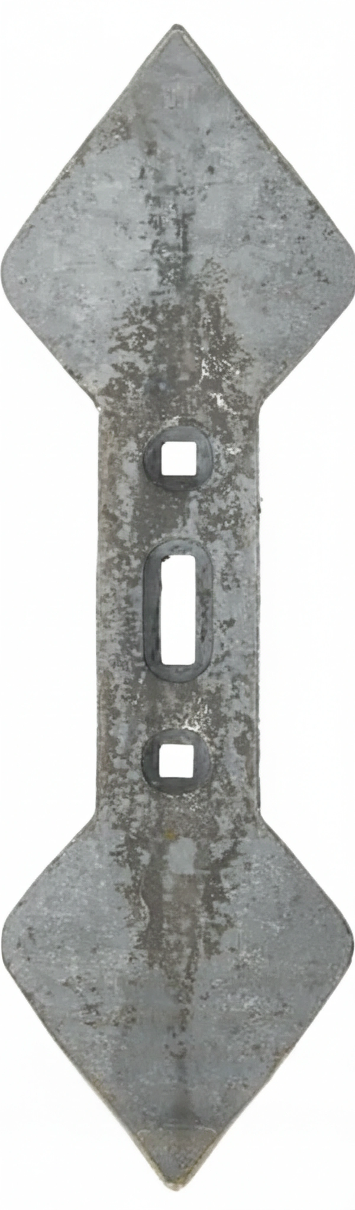 Kramp - CP489071 - Kultivatorspitze 450x135x19.5mm, umkehrbar, gebogen, 3 Loch