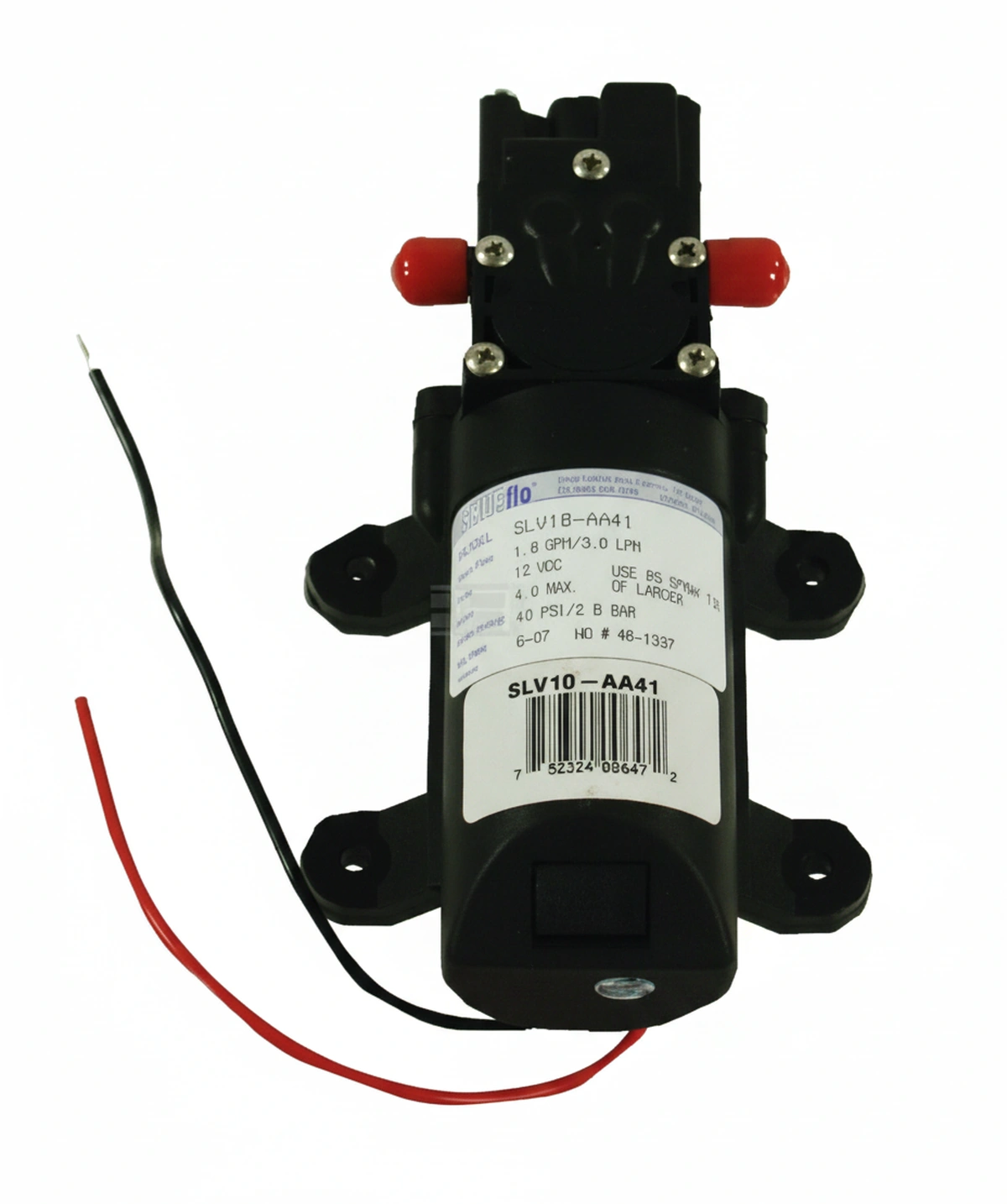 Kramp - DIPSLV10AA41 - Membranpumpe 12V 3,78 l/min