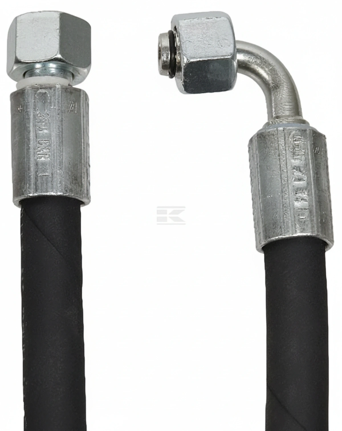 Kramp - DKLO10100090 - Hydraulikschlauch Komplett DN10.1000-90°