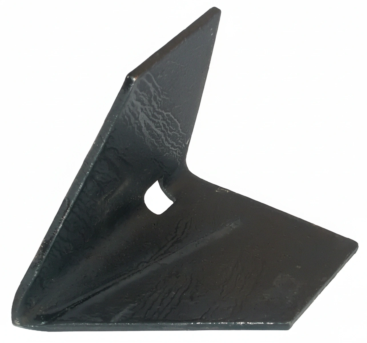Kramp - E16417N - Ridger-Spitze 110x110x4mm, gehaertet, flach, 1 Loch, geeignet fuer Rau