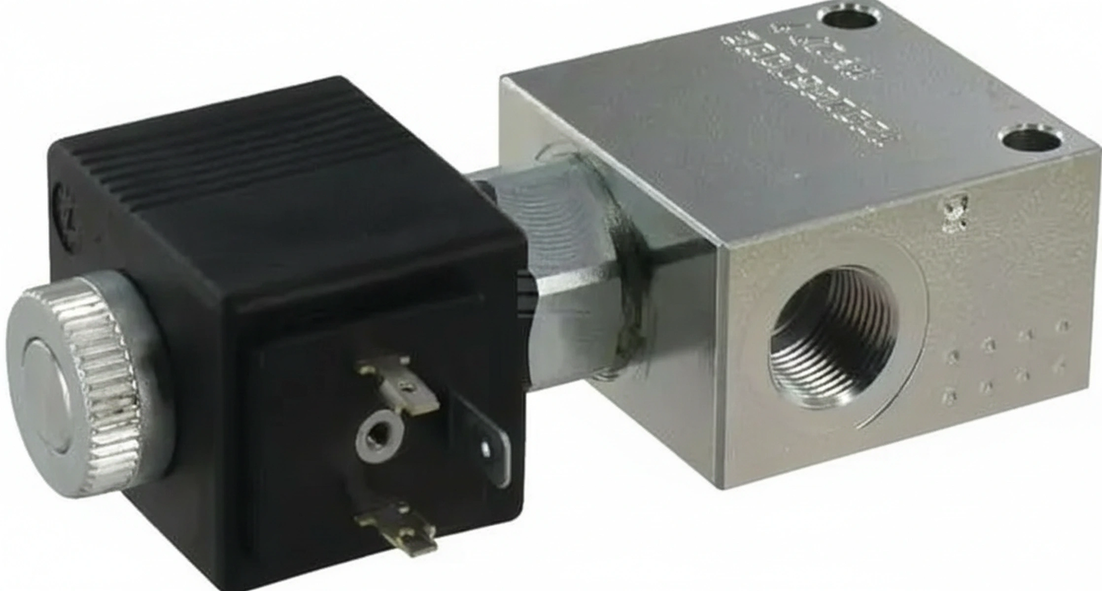Kramp - EC08MNO001 - Steuerventil 2/2 EC08M NO 12VDC 3/8" BSP