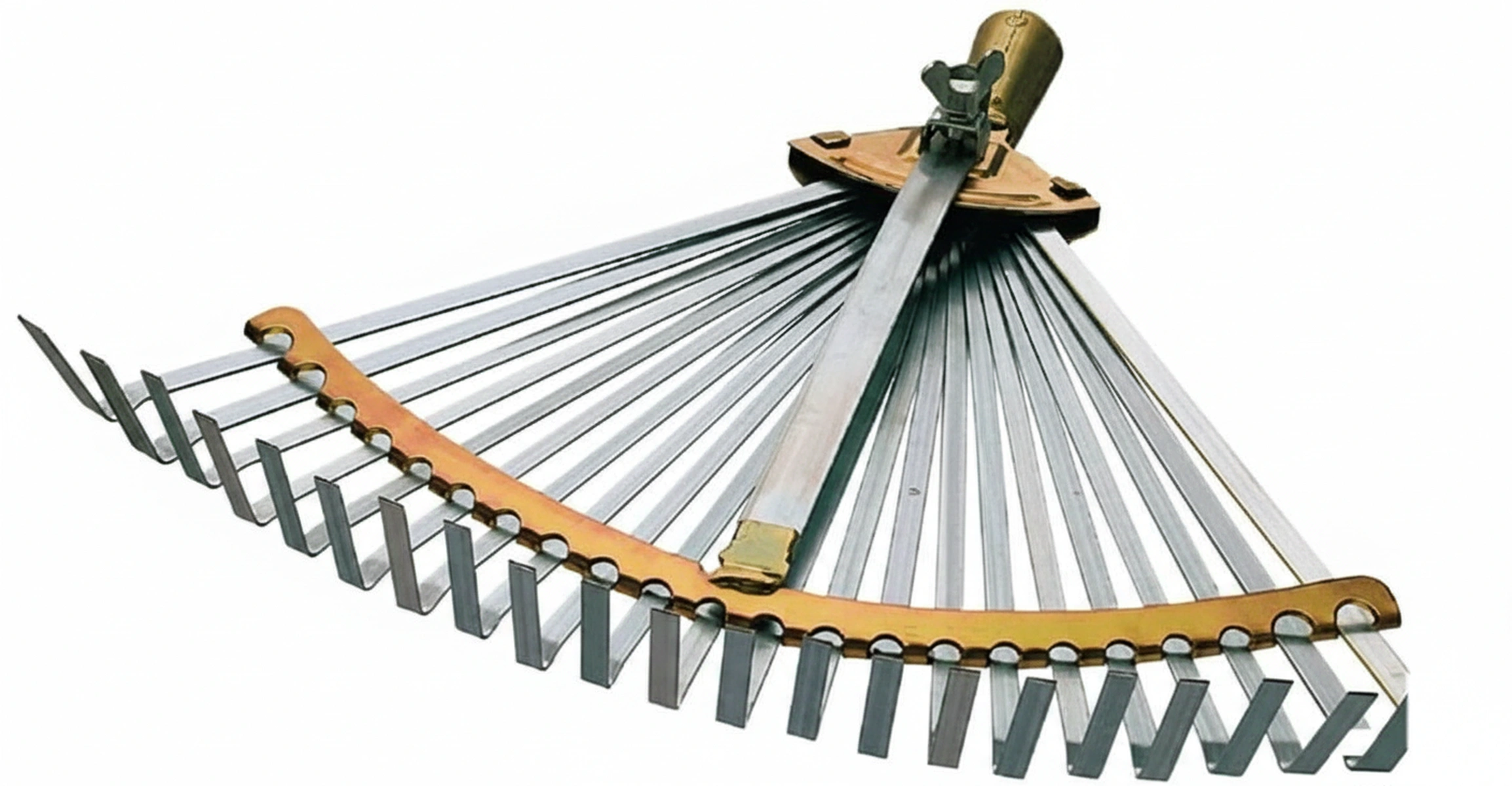 Kramp - ES54698 - Verstellbarer Grasrechen 22Z
