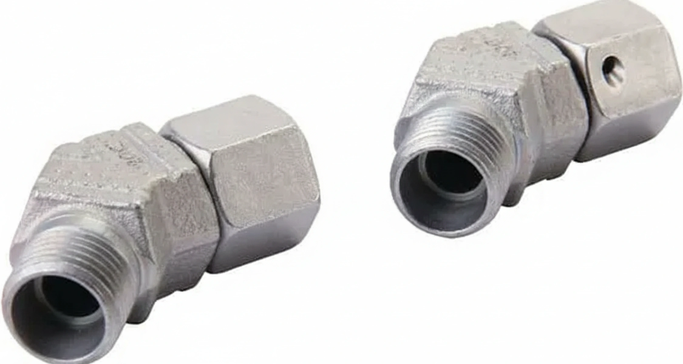 Kramp - EVSD8S - Cutting Ring Connector 8S, 45°