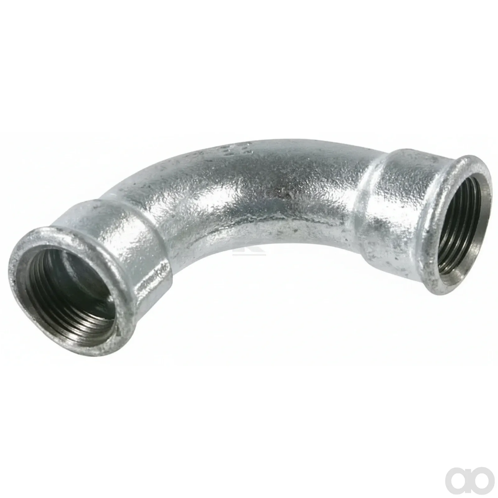 Kramp - FG2212 - Bogen 90° Weiblich/Weiblich Verzinkt 2 1/2"