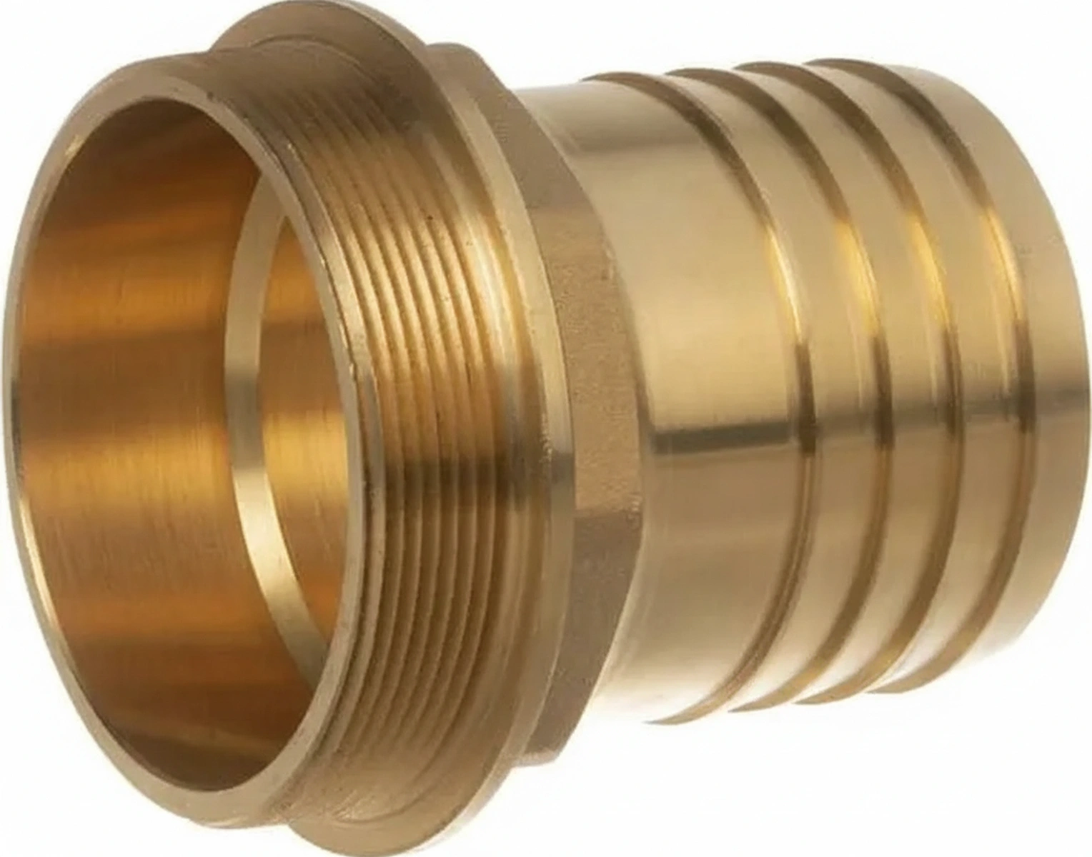 Kramp - FG52375MS - Messing-Schlauchanschluss 75mm x M 3"