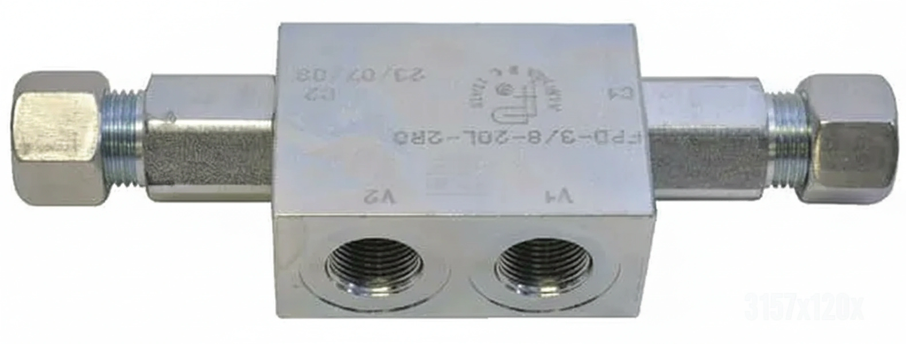 Kramp - FPD3820L2ROSR - Pilotbetaetigtes Rueckschlagventil 3/8"