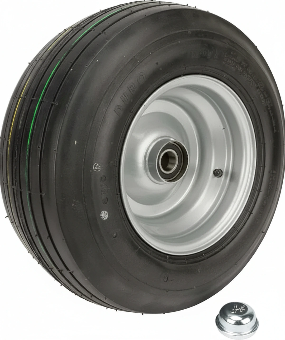 Kramp - FR11665082590K - Rad komplett mit Lager und Kappe