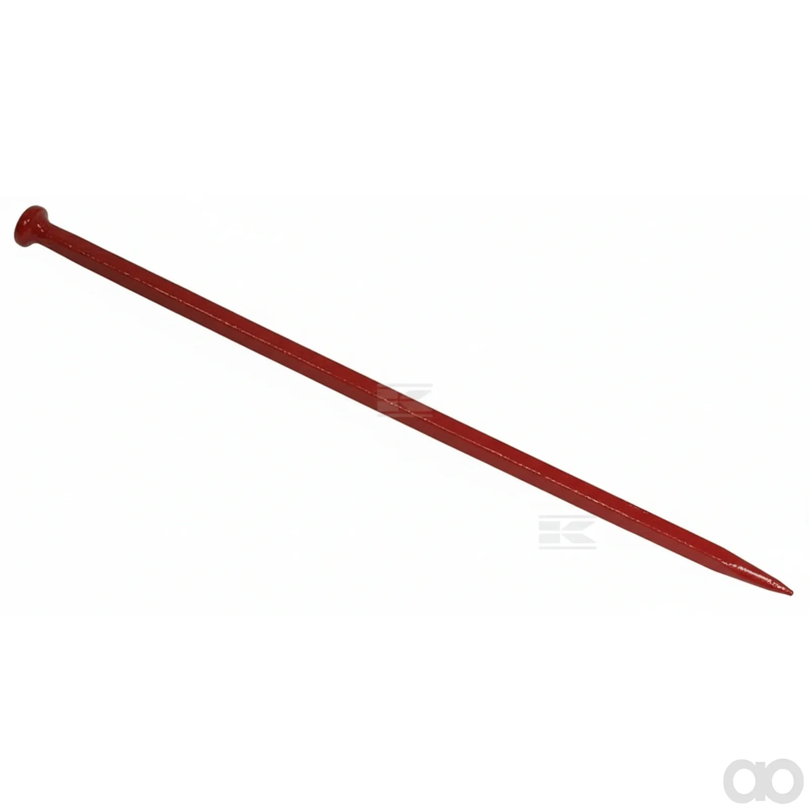 Kramp - FT2 - Laderzinke, Gerade, Sternprofil 35x810mm, Spitze Mit M22x1,5mm Mutter, Blau, FST