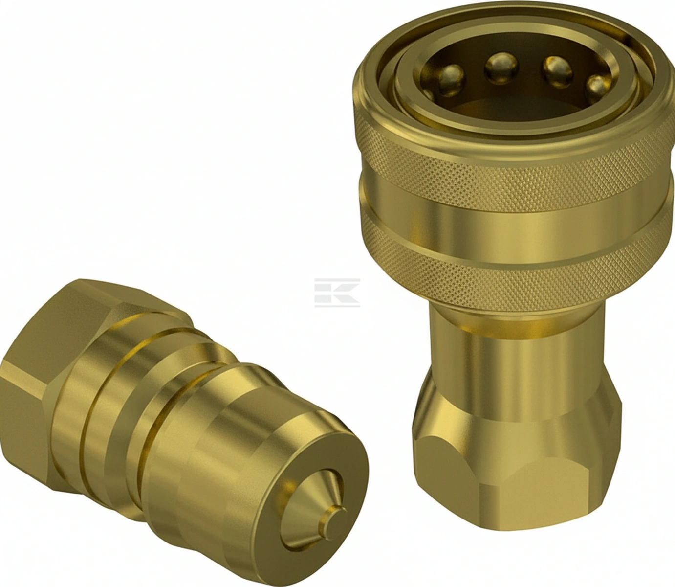 Kramp - HNV1GASM5 - Schnellkupplung Maennlich 1" - 1 BSP