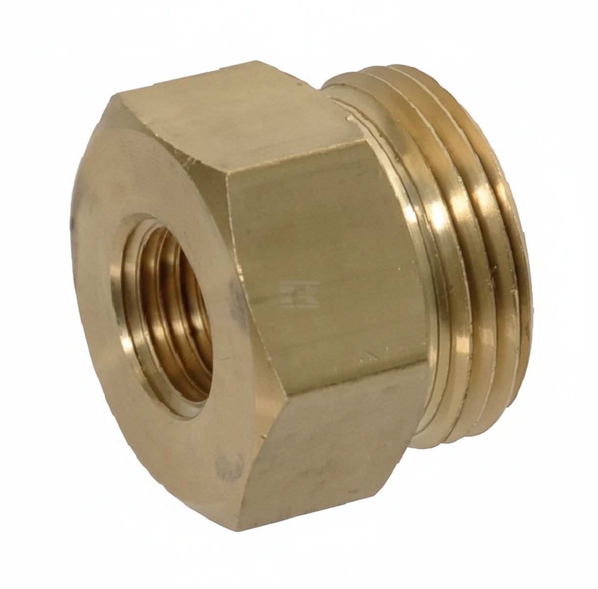 Kramp - I00089 - Reduzieradapter Weiblich/Maennlich Messing M14x1.5-3/4 BSP
