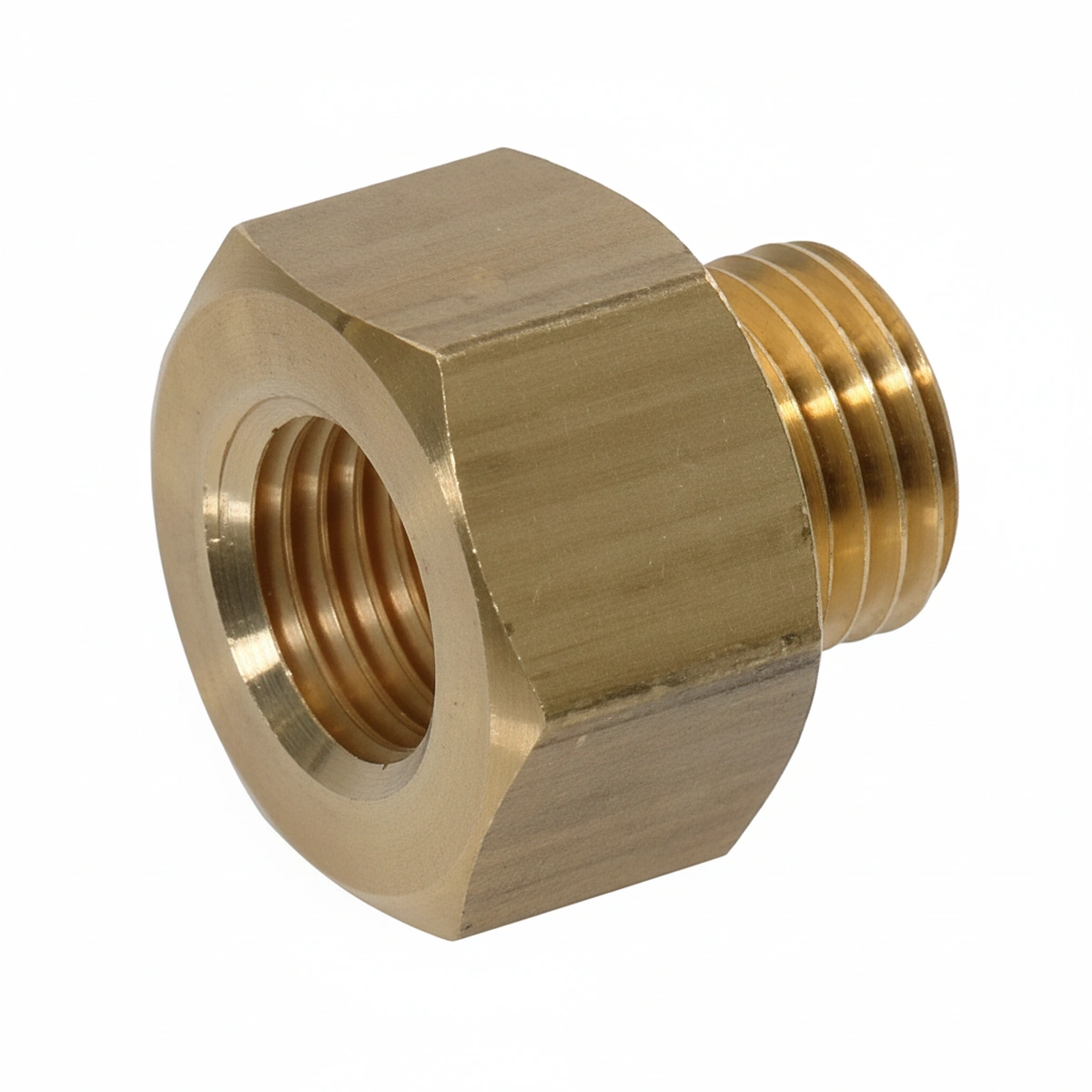 Kramp - I00094 - Reduzieradapter Weiblich/Maennlich Messing 1/4 18NPTF-M14x1.5