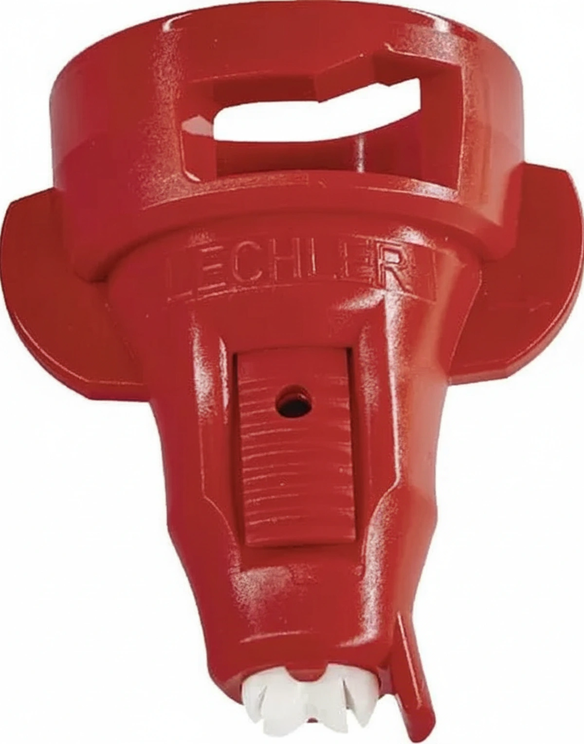 Kramp - IDTA12004C - Doppelflachstrahlduese Idta 120° 04 Rot Keramisch Lechler