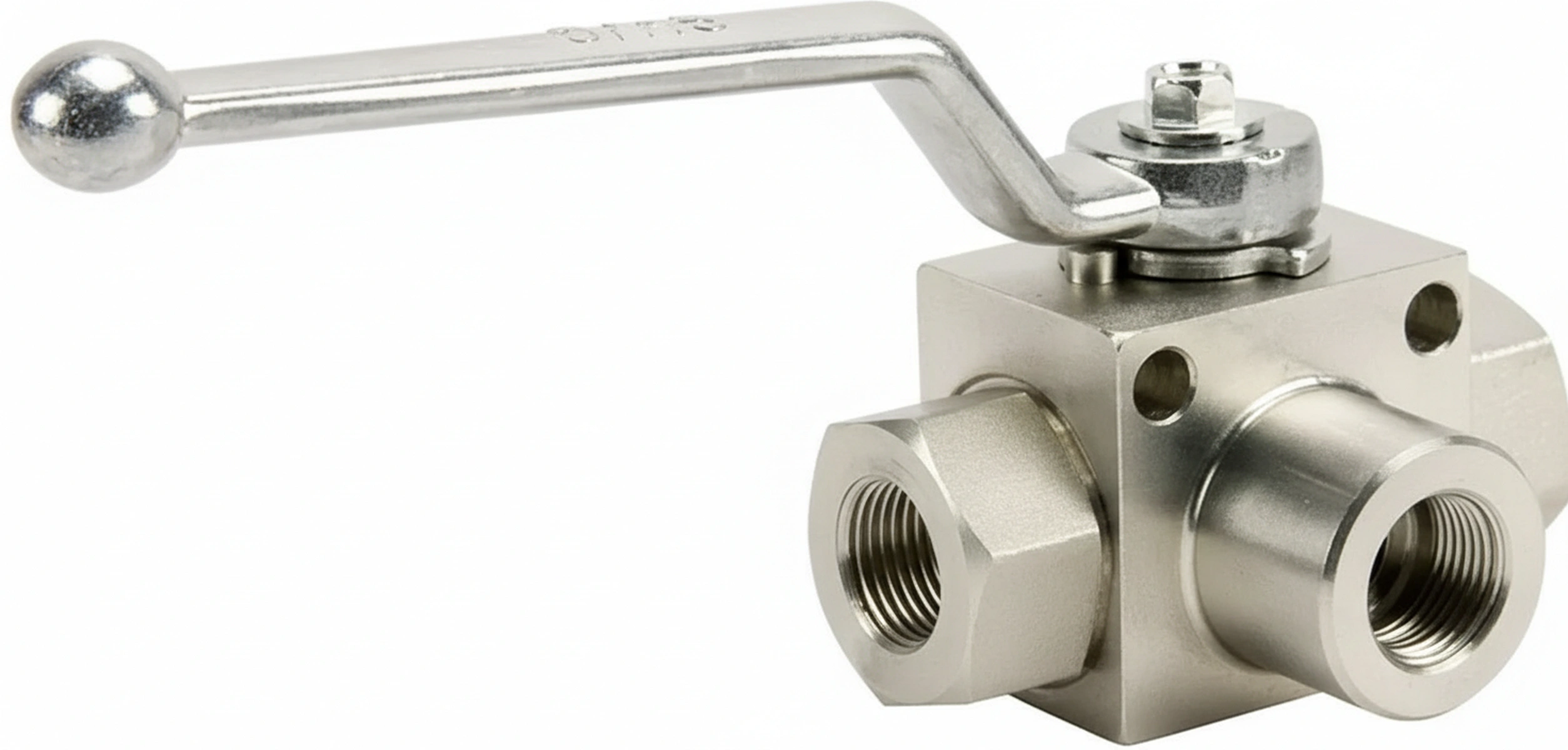 Kramp - KH3KSR06GP - Kugelhahn 3/2-L - 3/8"BSP
