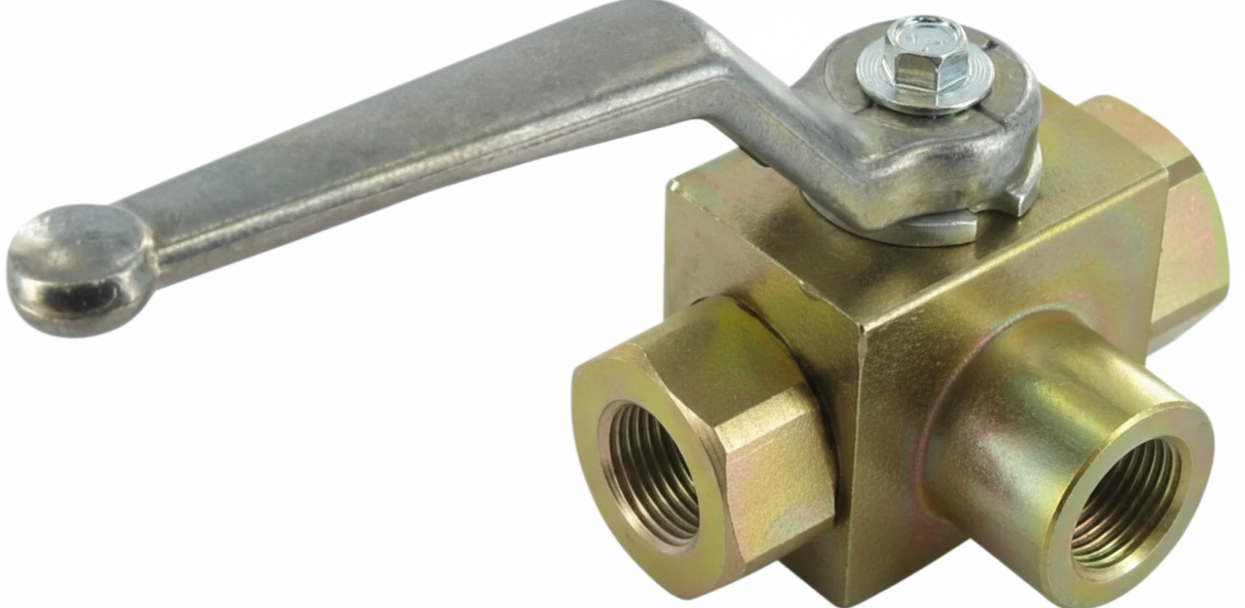 Kramp - KH3KSR06T - Kugelhahn 3-Wege 3/8 T-Bohrung