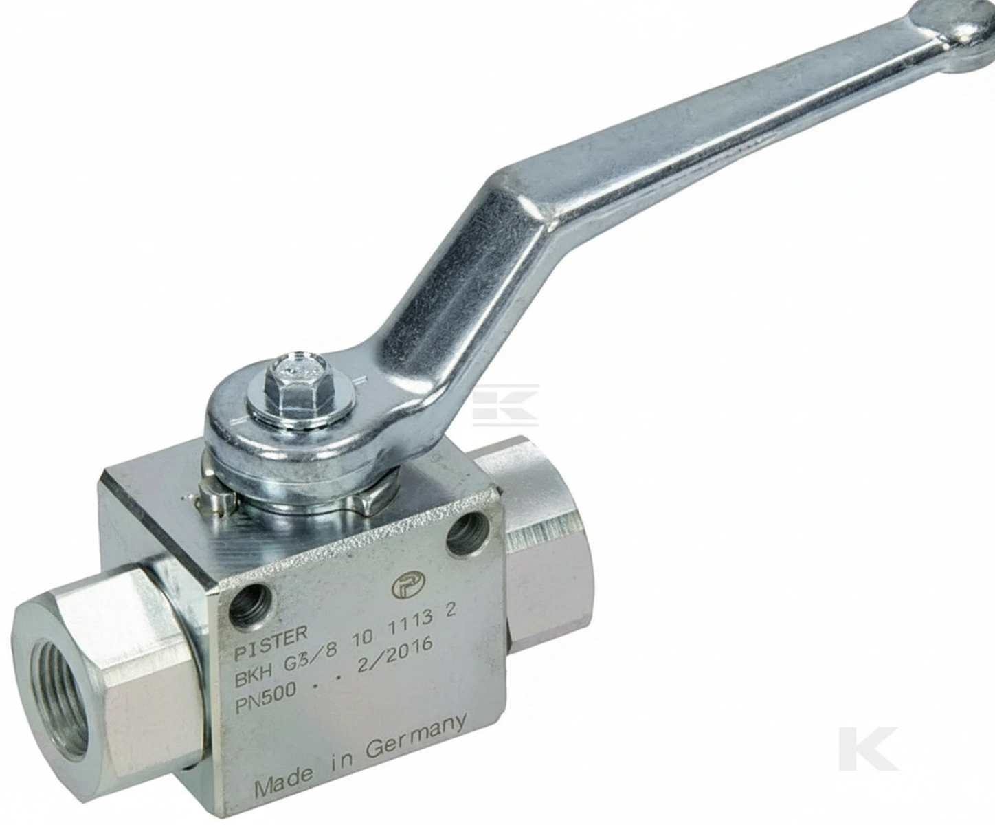 Kramp - KHR06B - Kugelhahn 3/8" BSP+Befestigung