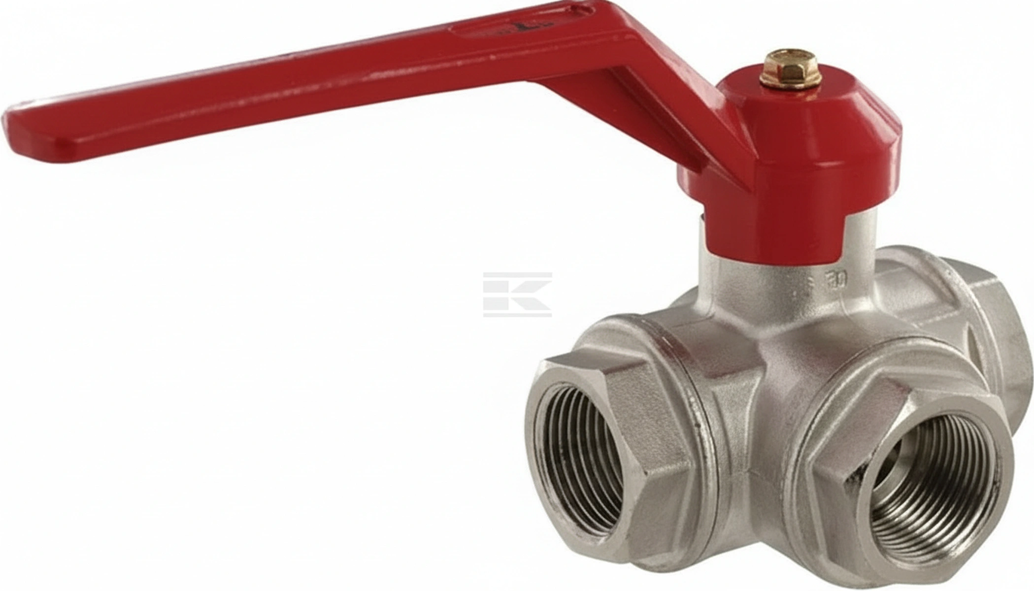 Kramp - KS31T - Kugelhahn T 1" IT/IT 3-Wege