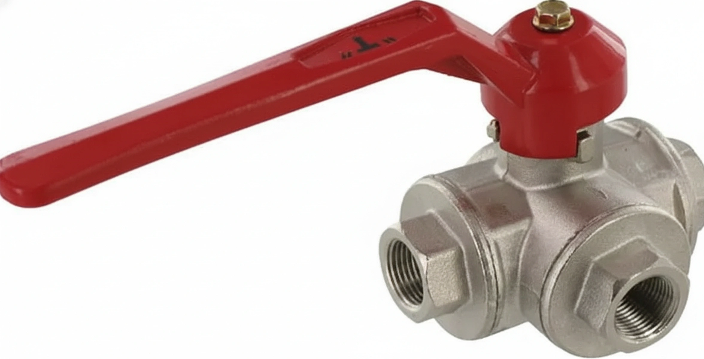 Kramp - KS338T - Kugelhahn T 3/8" IT/IT 3-Wege