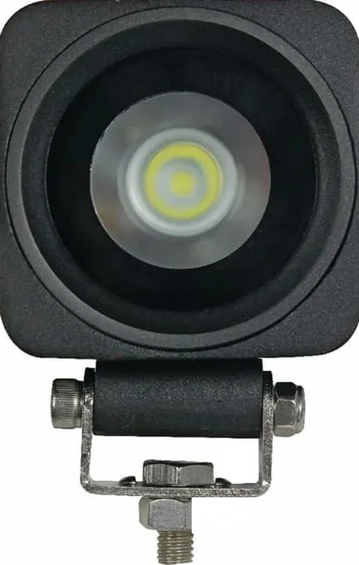 Kramp - LA15019 - Arbeitsleuchte LED 10W 900lm Quadratisch 10/30V 66x65mm Spotstrahl 1 LED