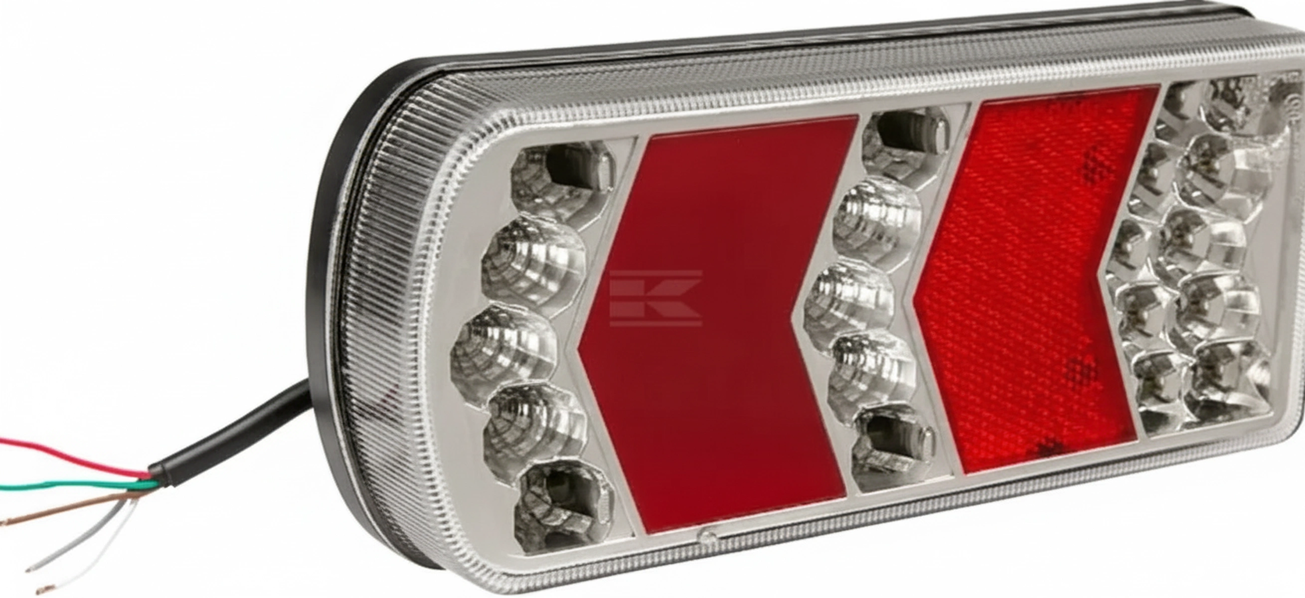 Kramp - LA45018R - Rueckleuchte Rechts LED Rechteckig 12-24V 228x106x40mm Gopart