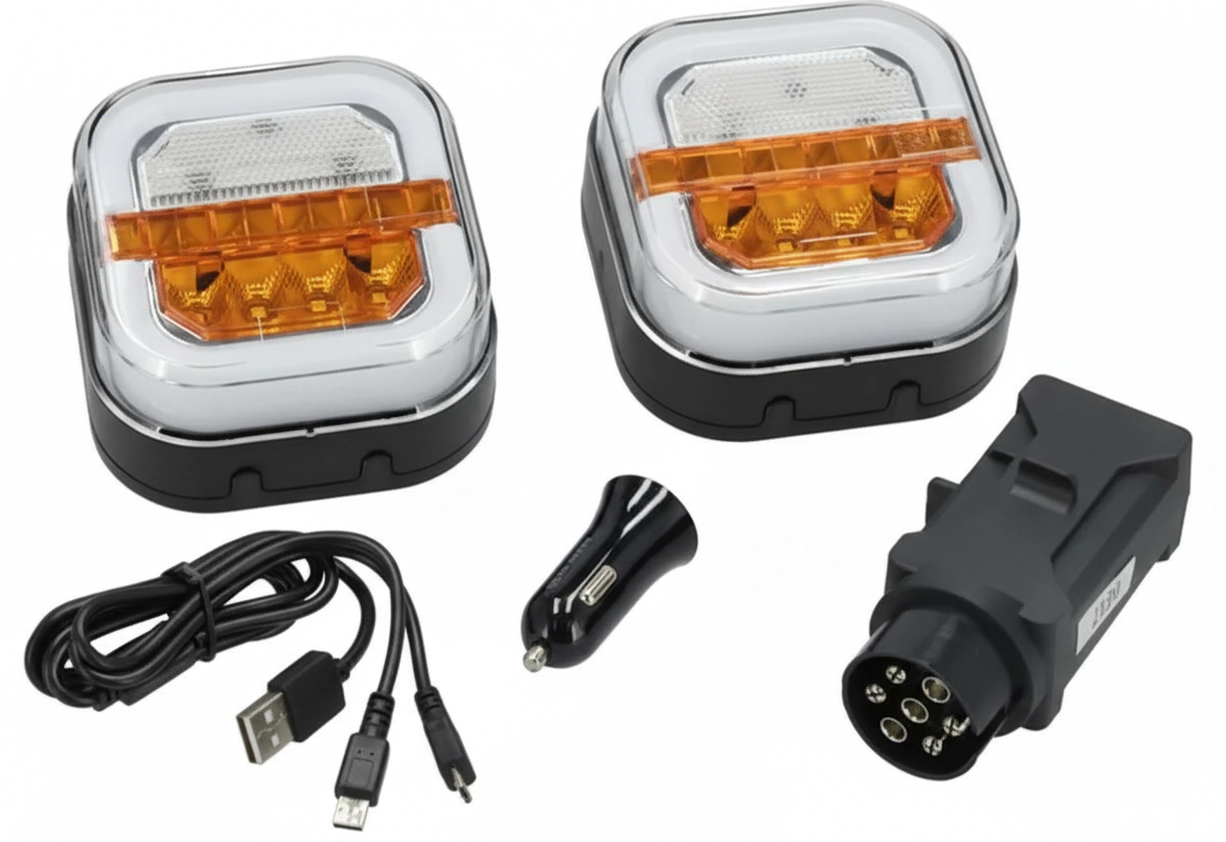 Kramp - LA60040FR - Set kabelloser LED-Scheinwerfer