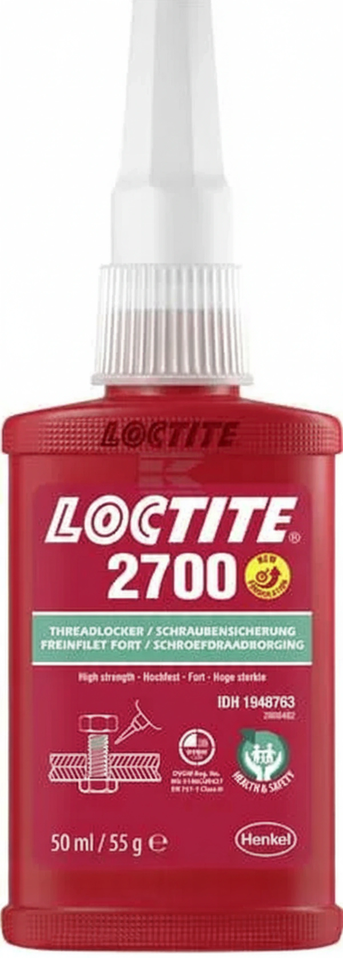Kramp - LC1948763 - Gewindesicherung 2700, 50ml, Loctite