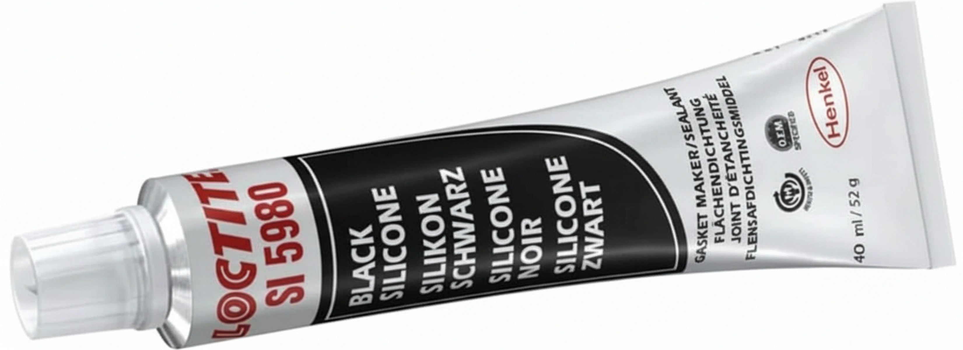 Kramp - LC2064235 - Schwarzes Silikon SI5980, 100ml, Loctite