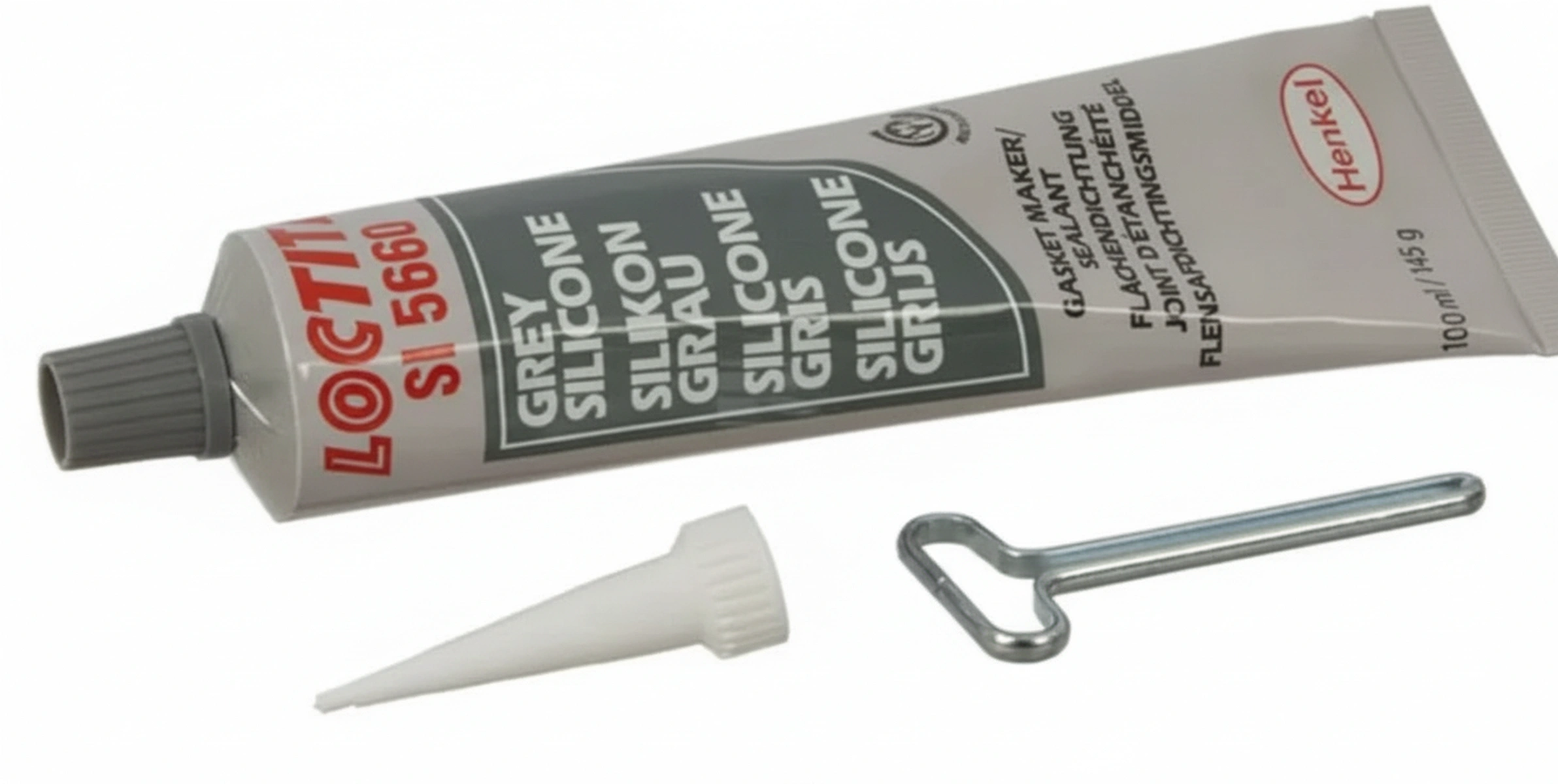 Kramp - LC2064521 - Silikon, Graue Dichtung / Dichtmittel SI5660 100ml, Loctite
