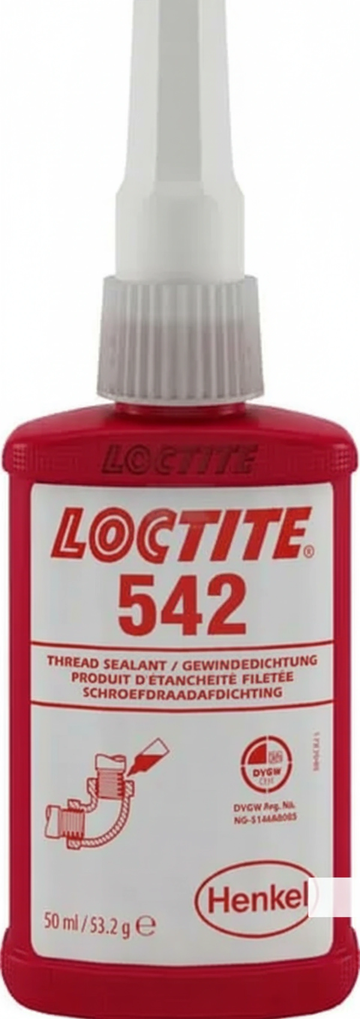 Kramp - LC234422 - Gewindedichtmittel 542 50ml, Loctite