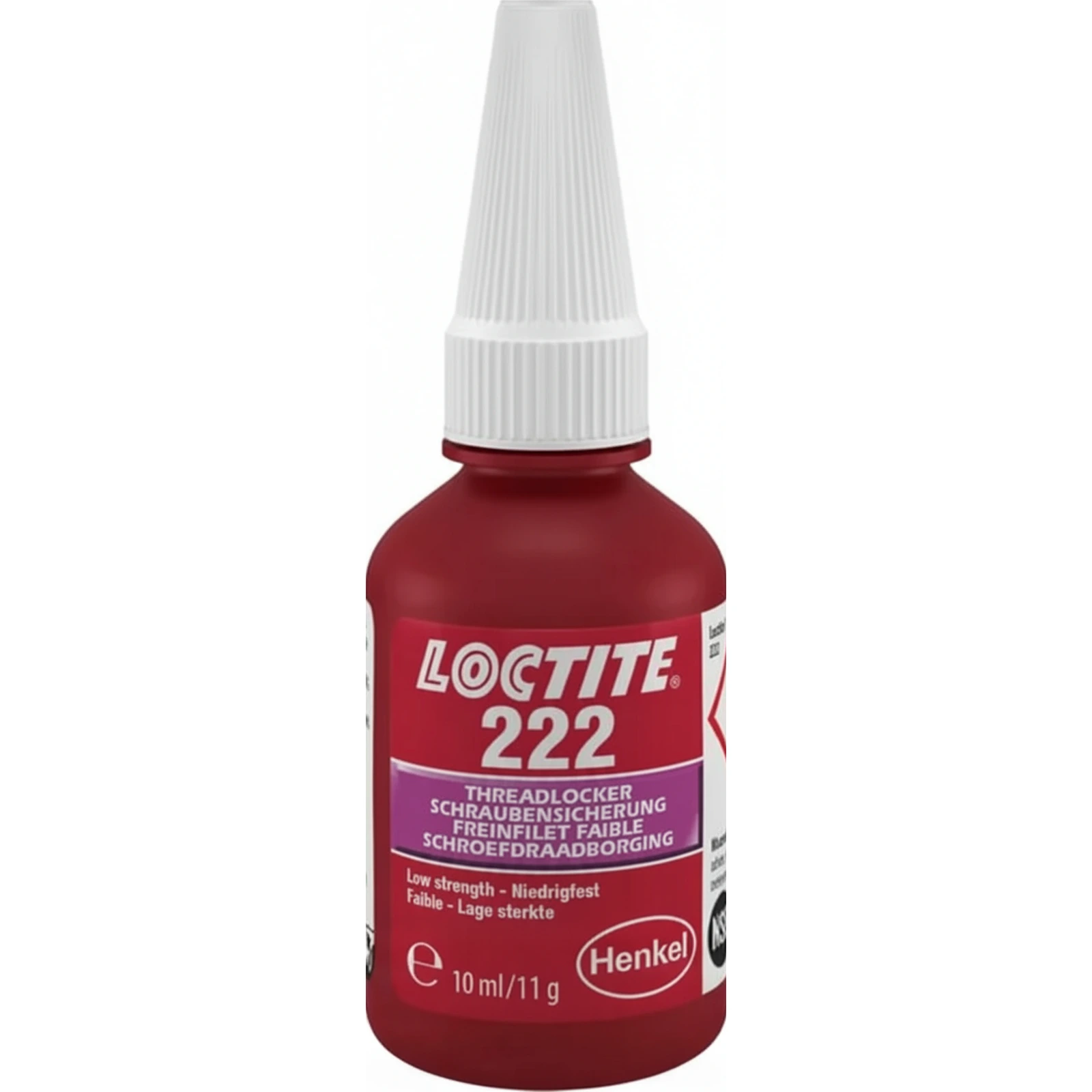 Kramp - LC267358 - Niedrigfestigkeitsschraubensicherung 222, 10ml, Loctite