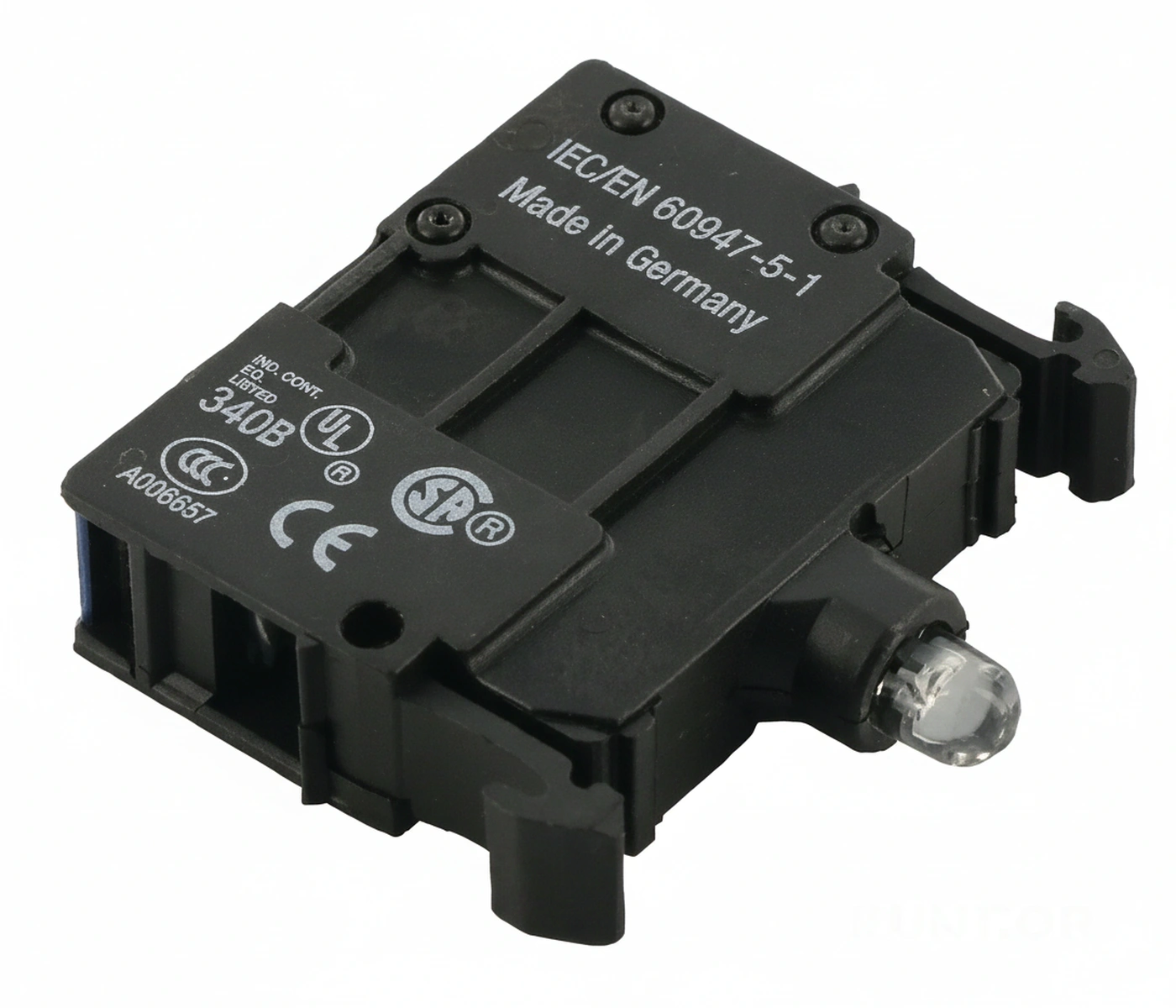 Kramp - M22LEDB - Blaues LED-Element 12-30 V Vorne