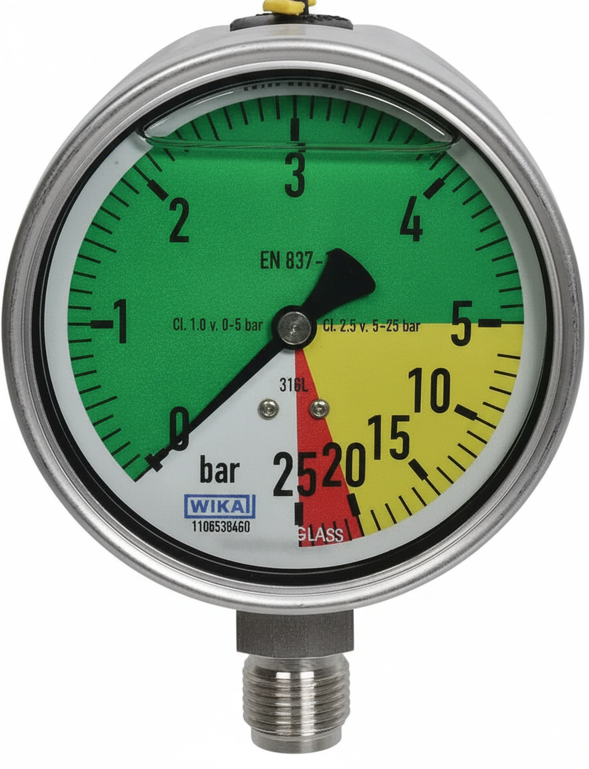Kramp - MA100052512 - Manometer Diameter 100mm 0-5/25 1/2"