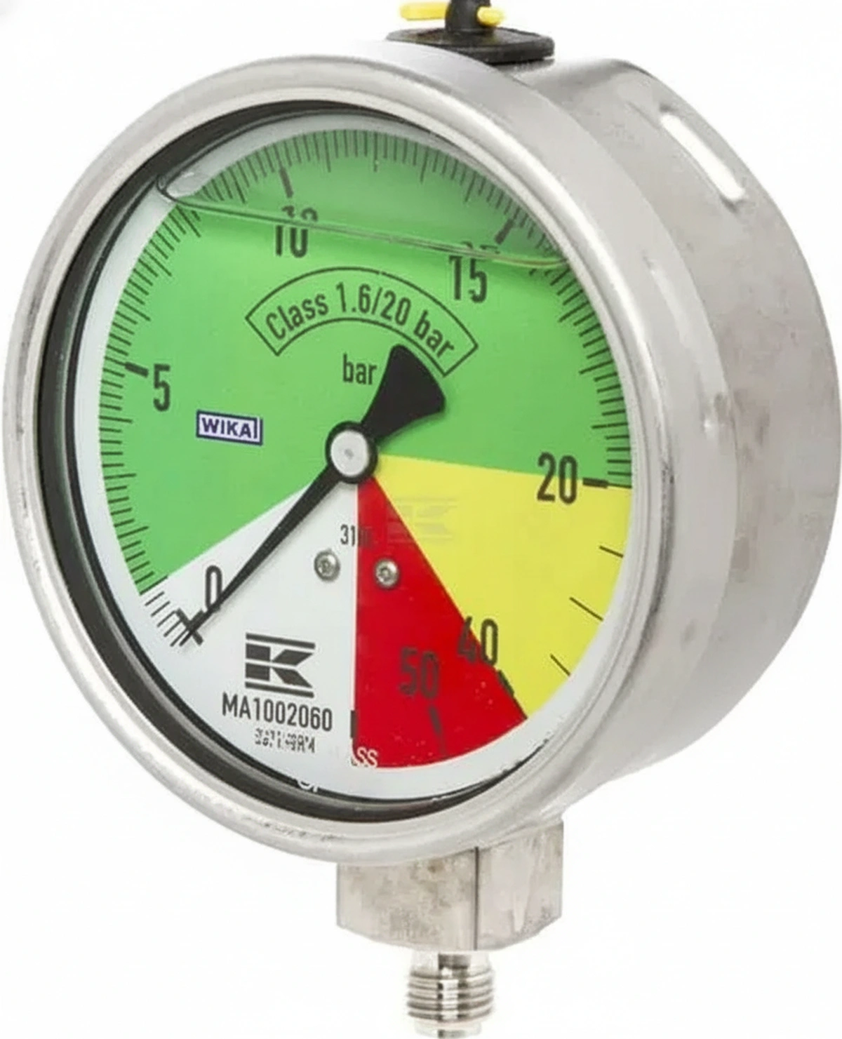 Kramp - MA1002060 - Manometer Diameter 100mm AHL Anschluss unten