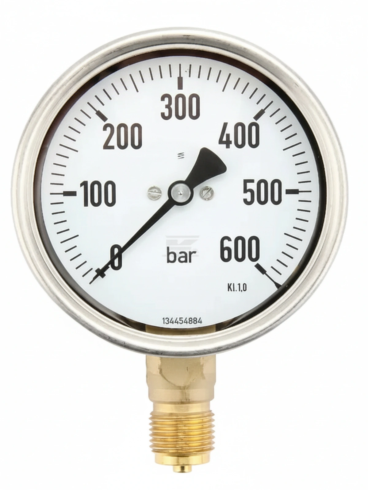 Kramp - MA100600L08SSGF - Manometer Diameter 100 0-600bar 1/2"